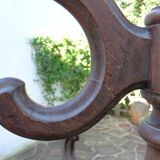 Zinc standing bistro coat door