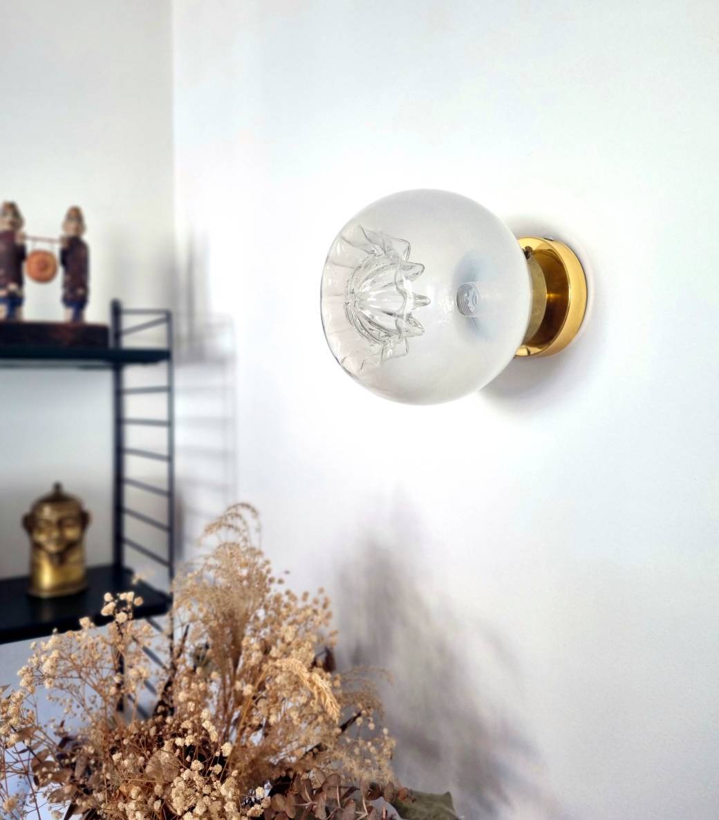 Farell globe wall light