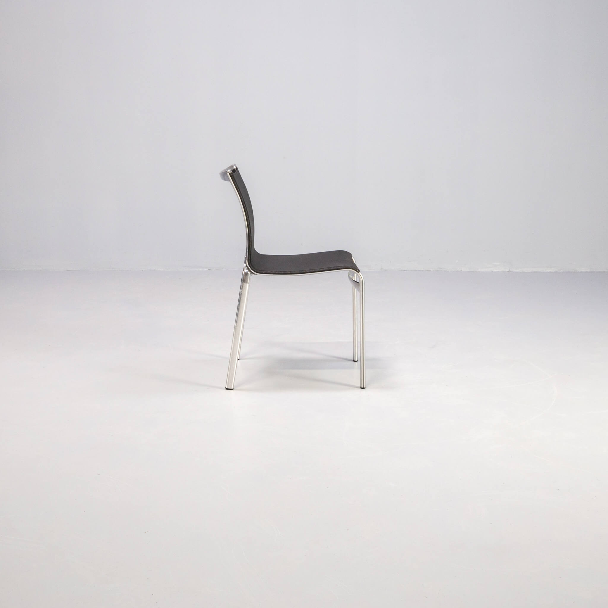 Alberto Meda model ‘416 High Frame’dining chair for Alias set/4