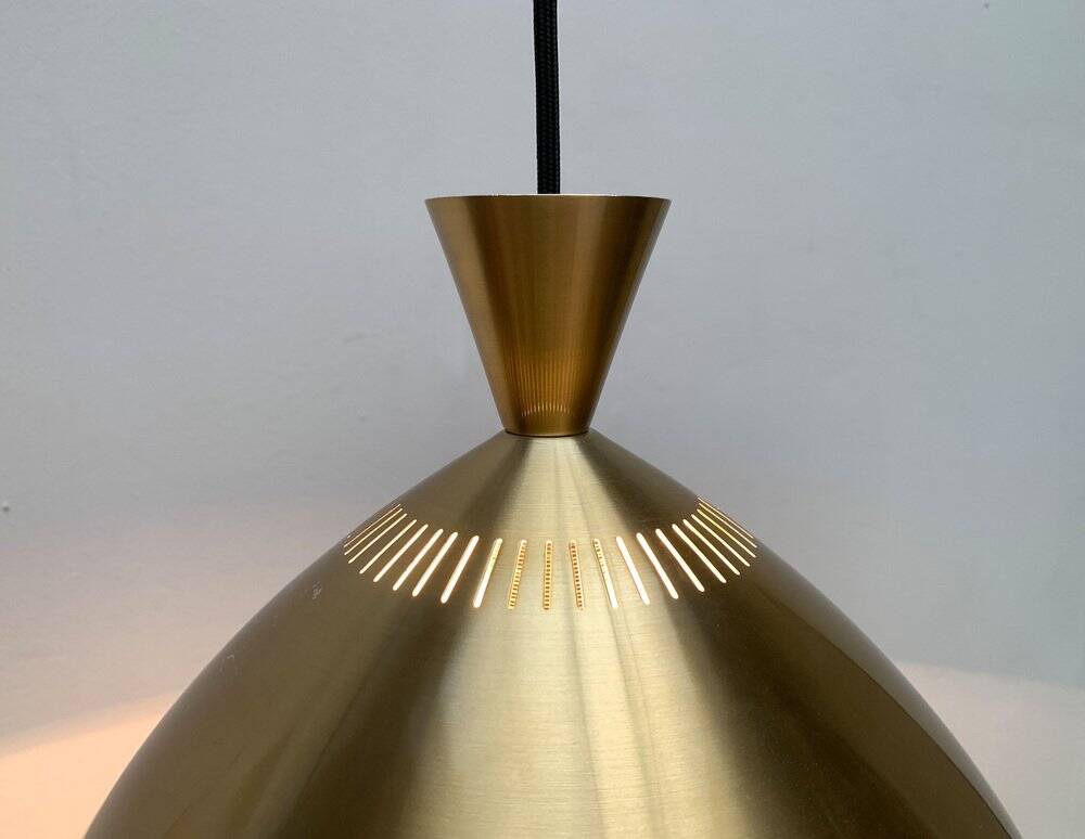 Danish mid-century diabolo pendant lamp by Lyfa, 1960s, set of 2