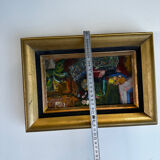 Oil painting painting