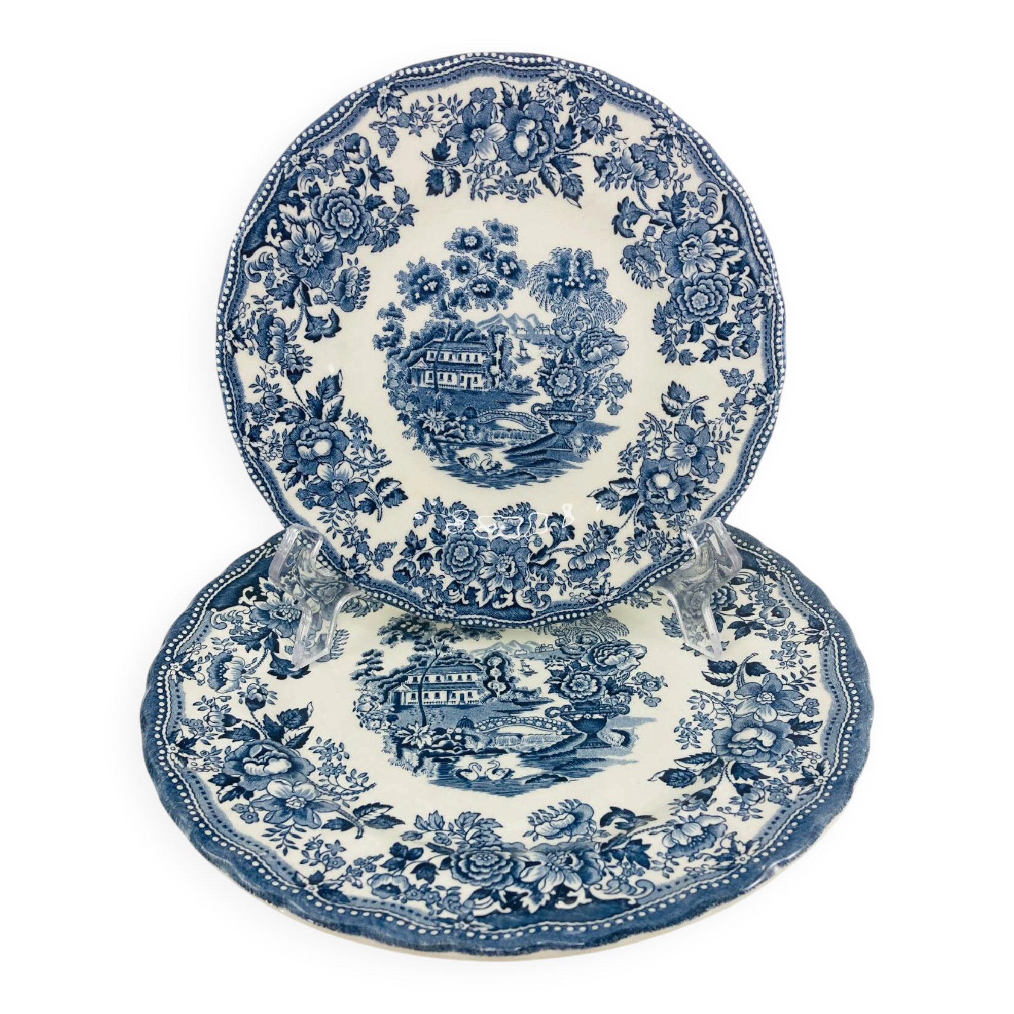 Duo d’Assiettes Myott  Meakin Modèle Tonquin