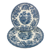 Duo d’Assiettes Myott  Meakin Modèle Tonquin