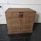 Solid oak chest