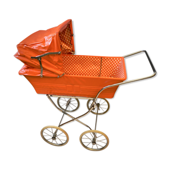 Vintage landau orange and chrome around 1970