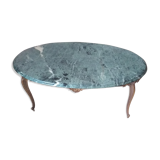 Oval lounge coffee table