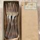 12 Christofle solid silver forks