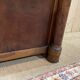Empire period secretary in walnut, oak and black marble top