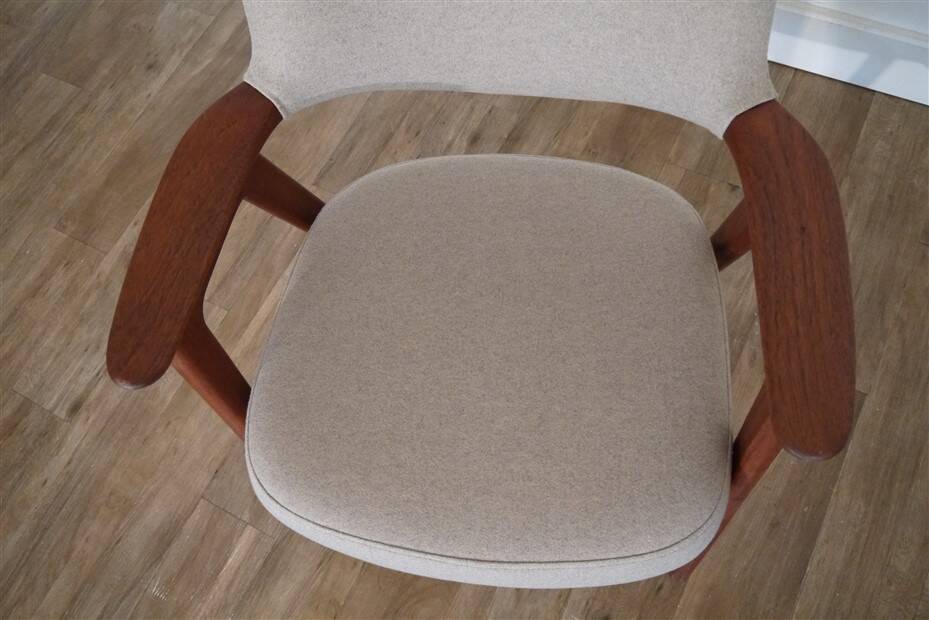 Danish teak armchair by E kirkegaard 1960
