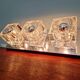 Triple wall lamp Ice Cube, Peill & Putzler, 1970