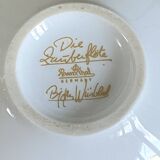 Vintage Rosenthal porcelain sugar bowl, The Magic Flute - Design Wiinblad