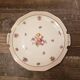 Plat rond Ø26 cm fleurs porcelaine de Limoges
