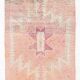 2x12 shades of pale orange vintage runner rug