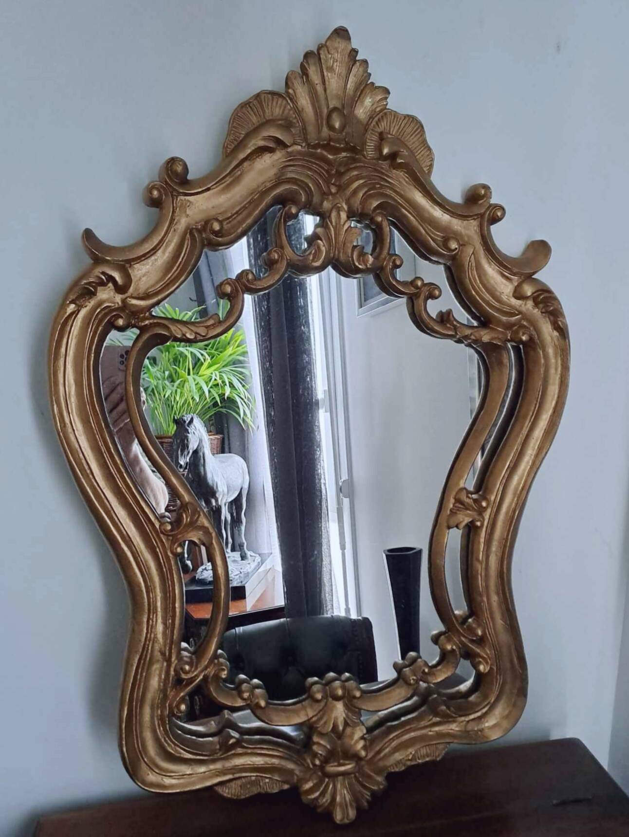 Rococo mirror 89cm x 61cm