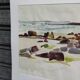 Watercolour by Michel Roubille, Carnac 1978.