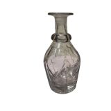 Paire de carafes en cristal – Louis-Philippe – taillées main – bouchons d’o