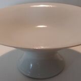 Compotier en porcelaine blanche 19 siècle