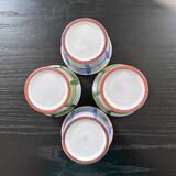 Lot de 4 cache pots pour succulentes