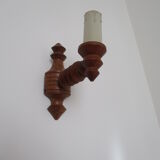 Wooden sconce