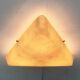 Mid-Century Minimalist Triangular Ceiling Lamp in Fibreglass, 1960s