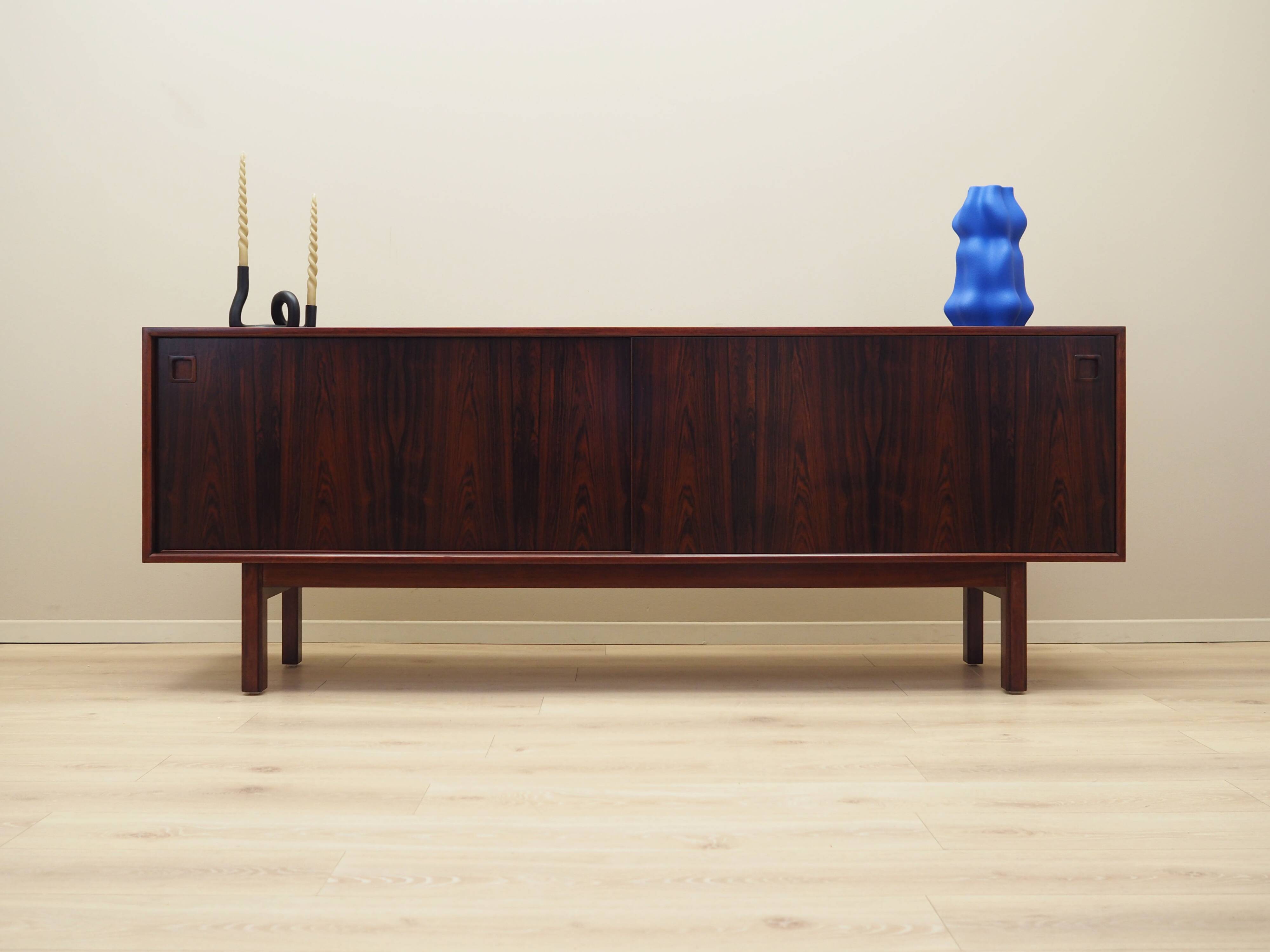 Rosewood sideboard, Danish design, 1970s, manufacturer: Omann Jun