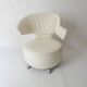 Canta and Aki swivel chairs in leather by Toshiyuki Kita for Cassina