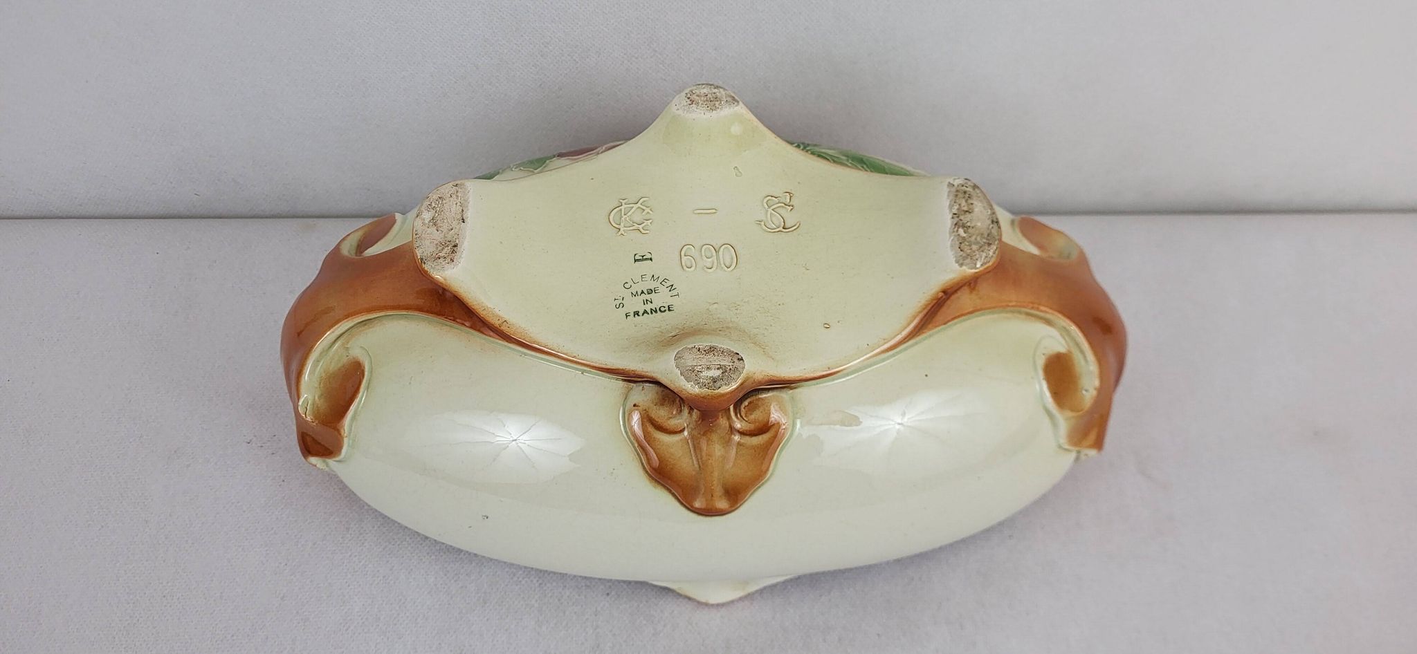 Keller & Guérin Art Nouveau Planter / Saint Clément