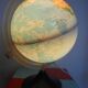 Globe terrestre lumineux