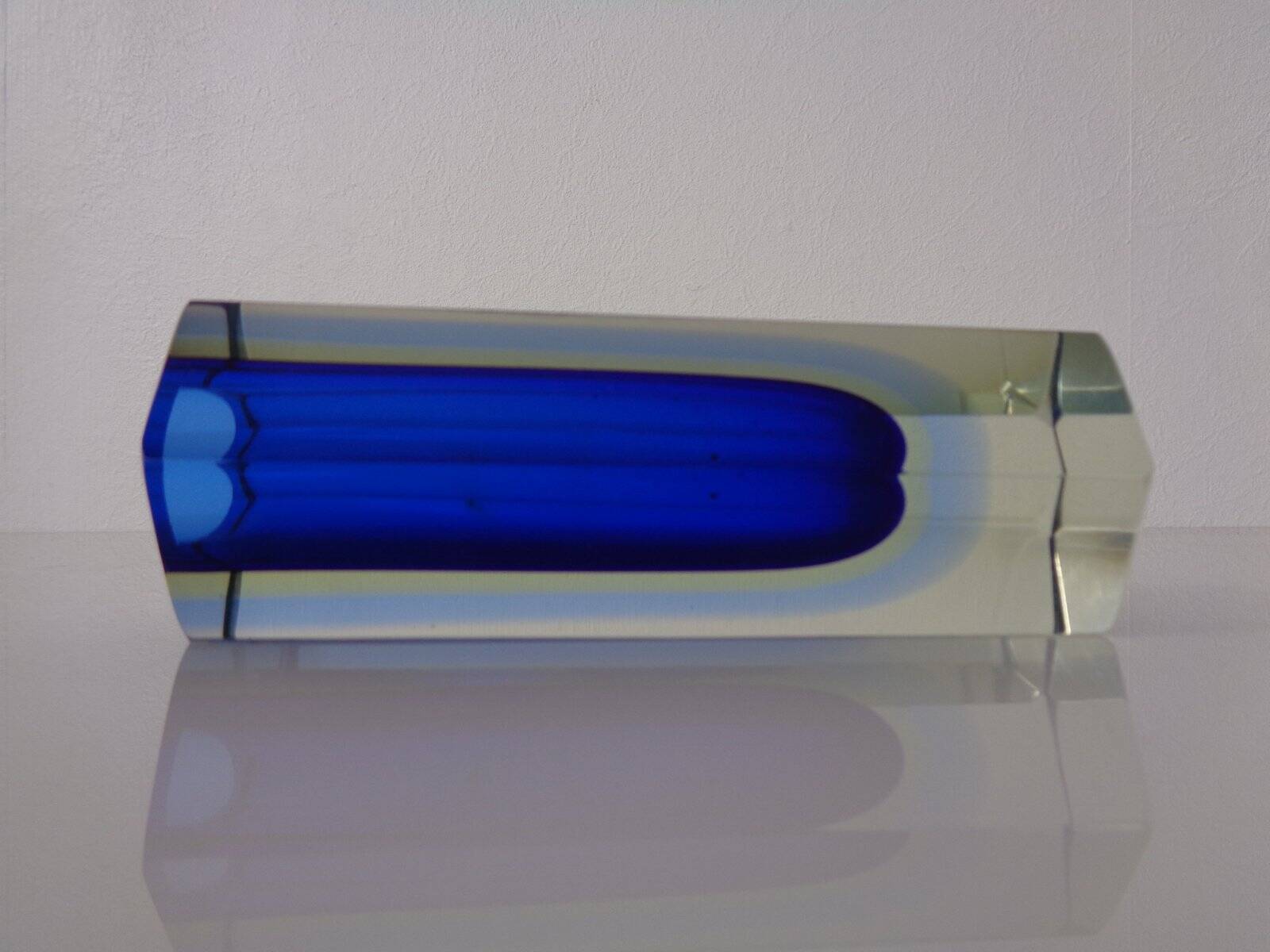 Vintage Italian Murano Glass Vase, 1960s