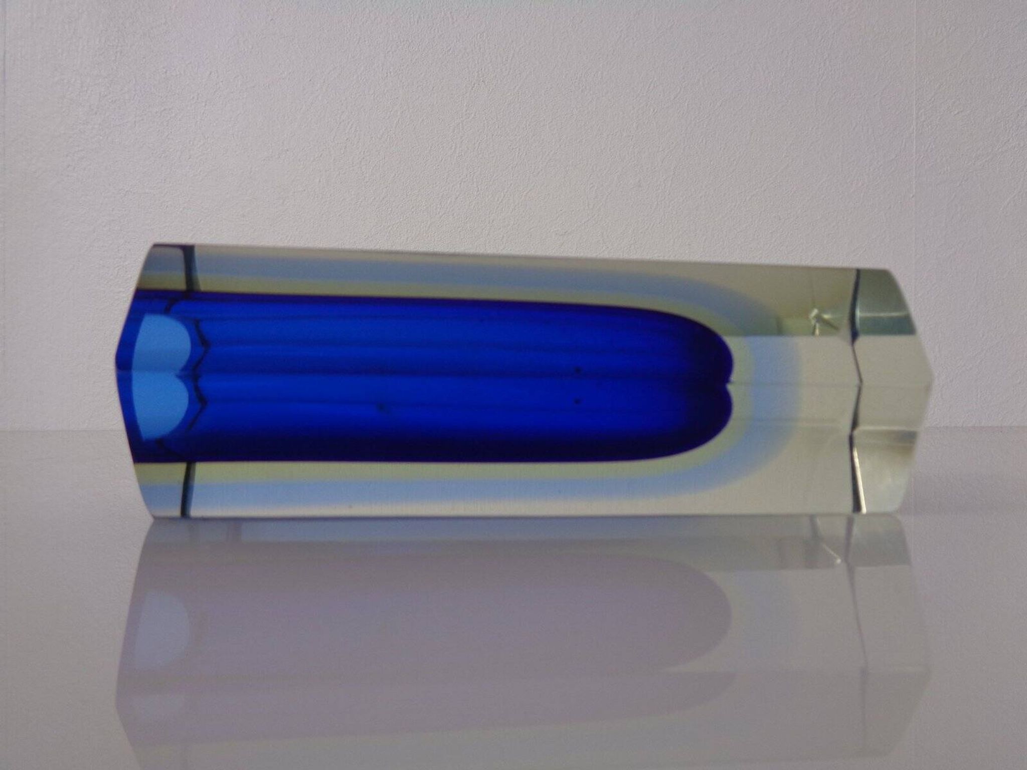 Vintage Italian Murano Glass Vase, 1960s
