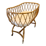 Rattan cradle
