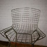 Vintage Harry Bertoia bar stool