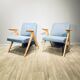Paire de fauteuils par J. Chierowski 1960