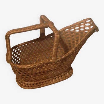 Wicker bottle holder