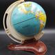 Terrestrial globe World map vintage metal and bakelite year 50-60 West Germany