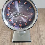 Old alarm clock Rhythm foot Tulip 70s Japan