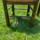 Pair of Georges Robert straw chairs