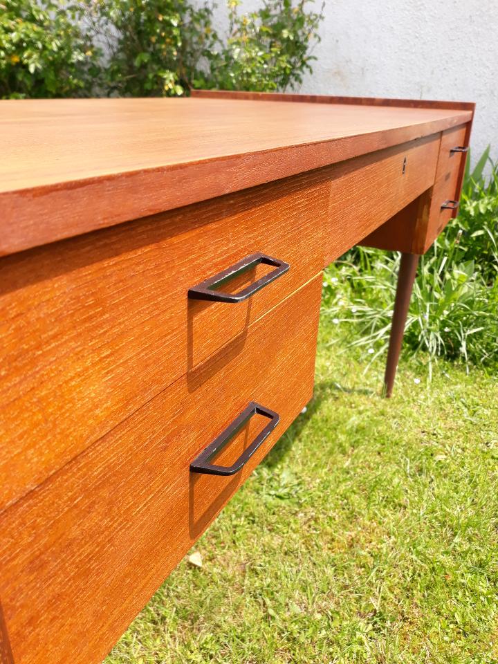 Scandinavian teak desk