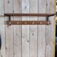 Wall coat rack