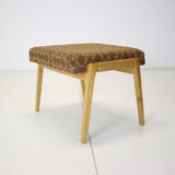 Mid-century wood stool or footstool/ton, 1966’s
