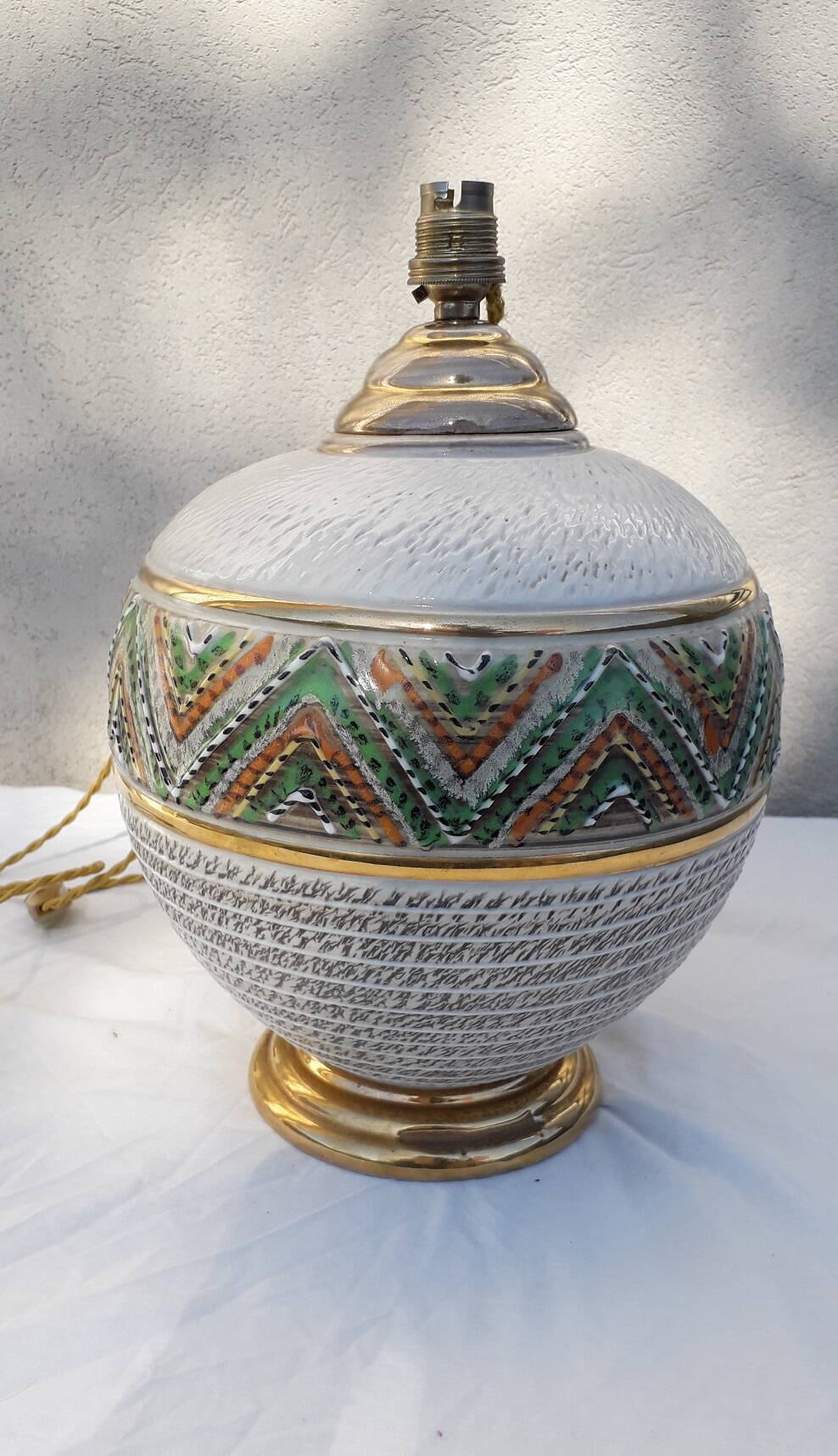 Brisdoux stoneware lamp base