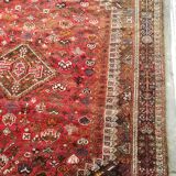 Ancient Persian rug, 285/215 cm, handmade.