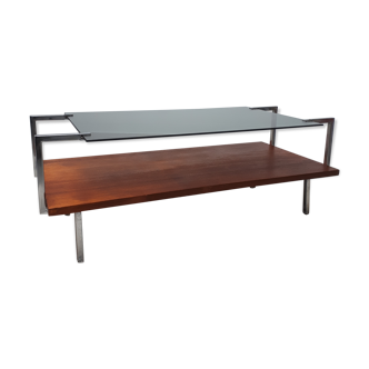 Table low EFA teak and glass 50 years