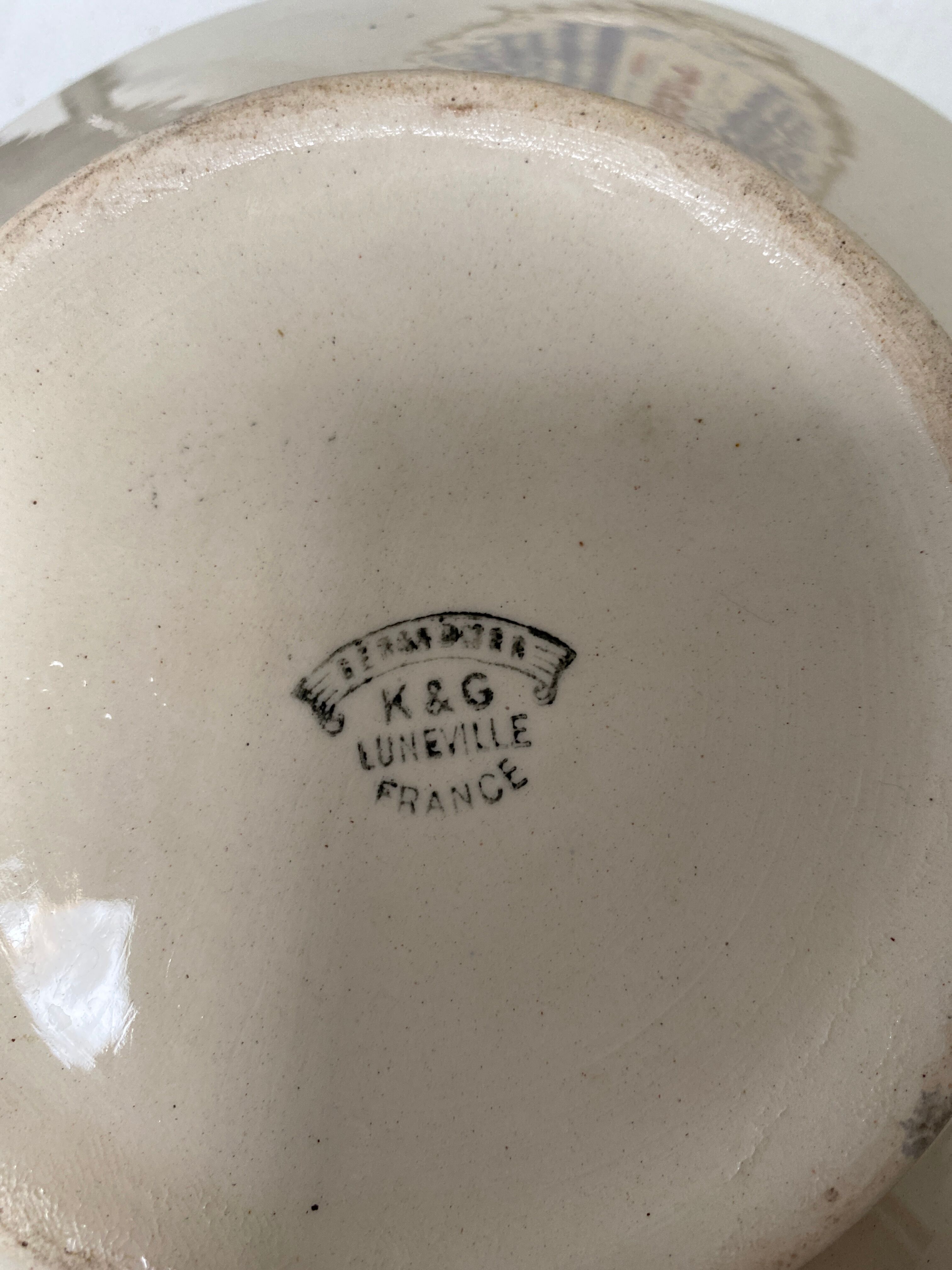 Luneville soup serving dish