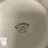 Plat de service soupière Luneville