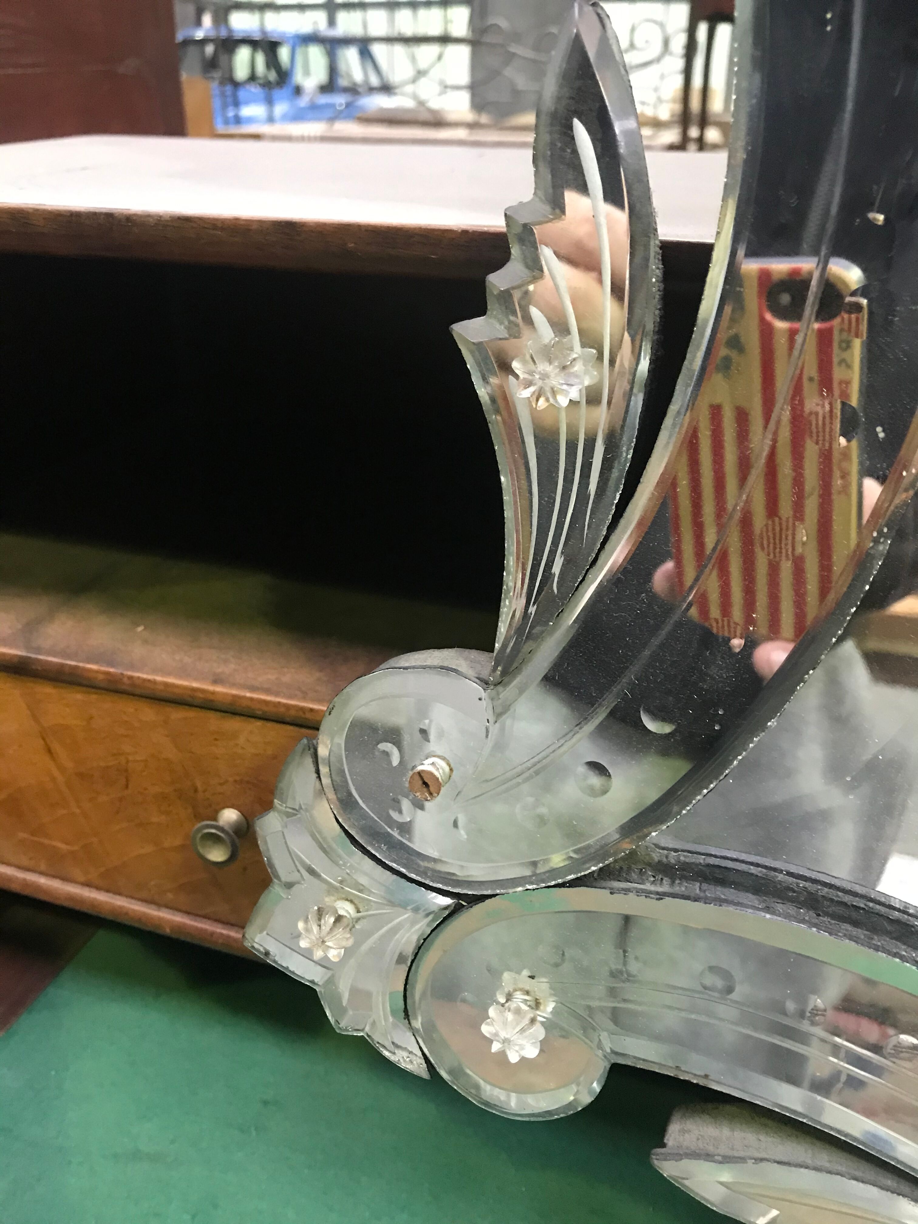 Venetian mirror period 1940/1950