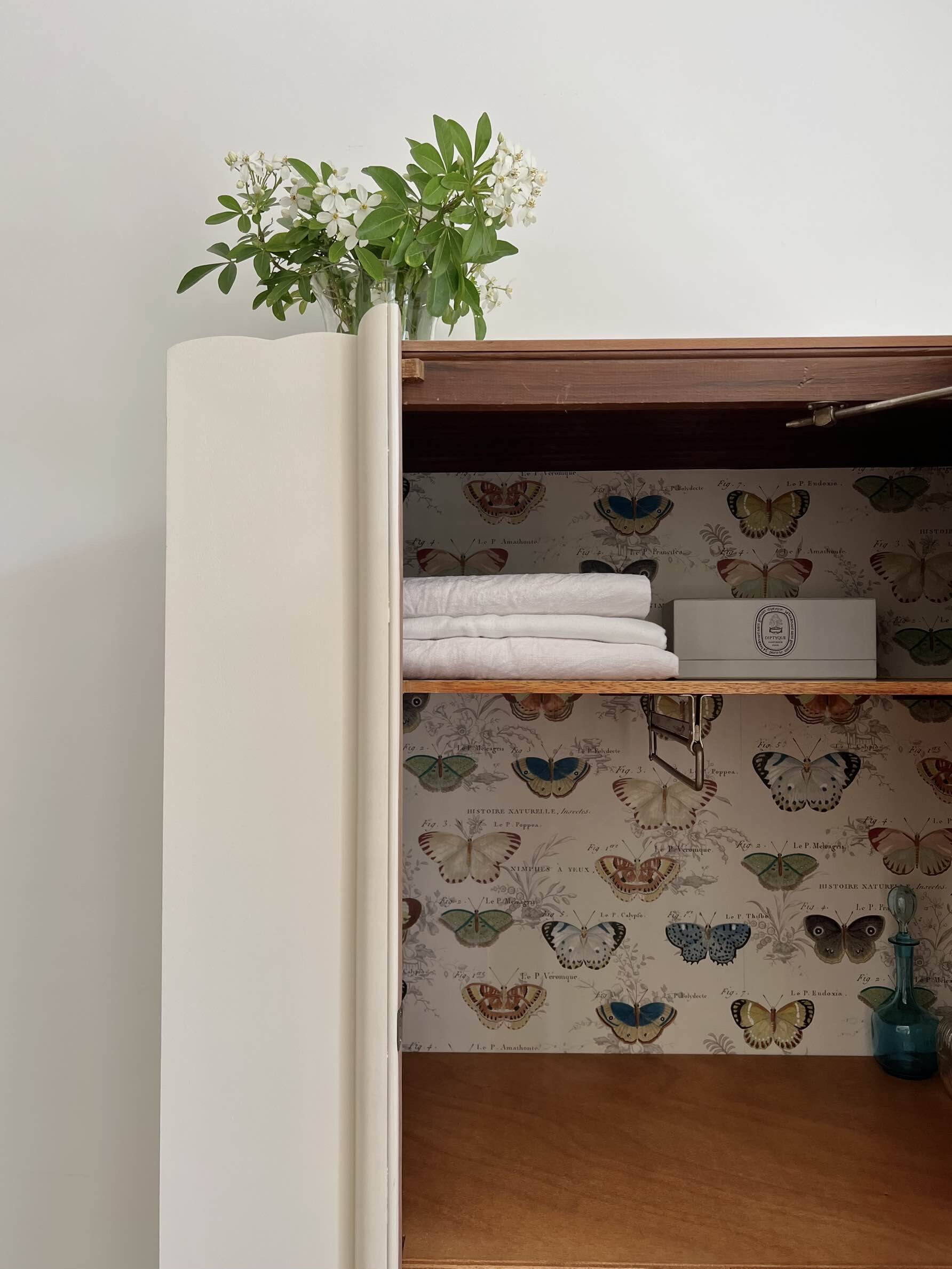 English Art Deco wardrobe