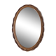 Old rattan mirror