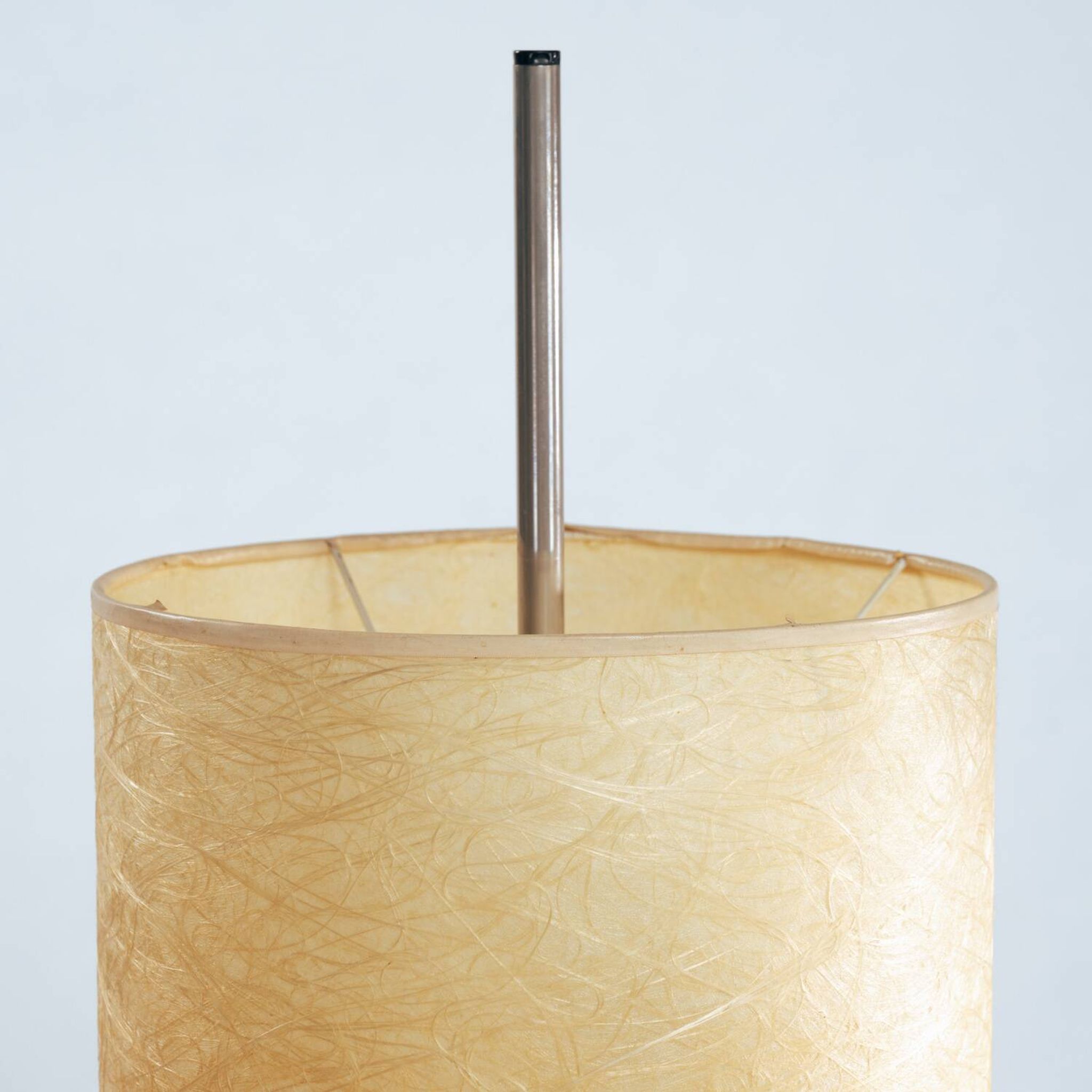Lampadaire réglable en hauteur en résine et métal, années 1960