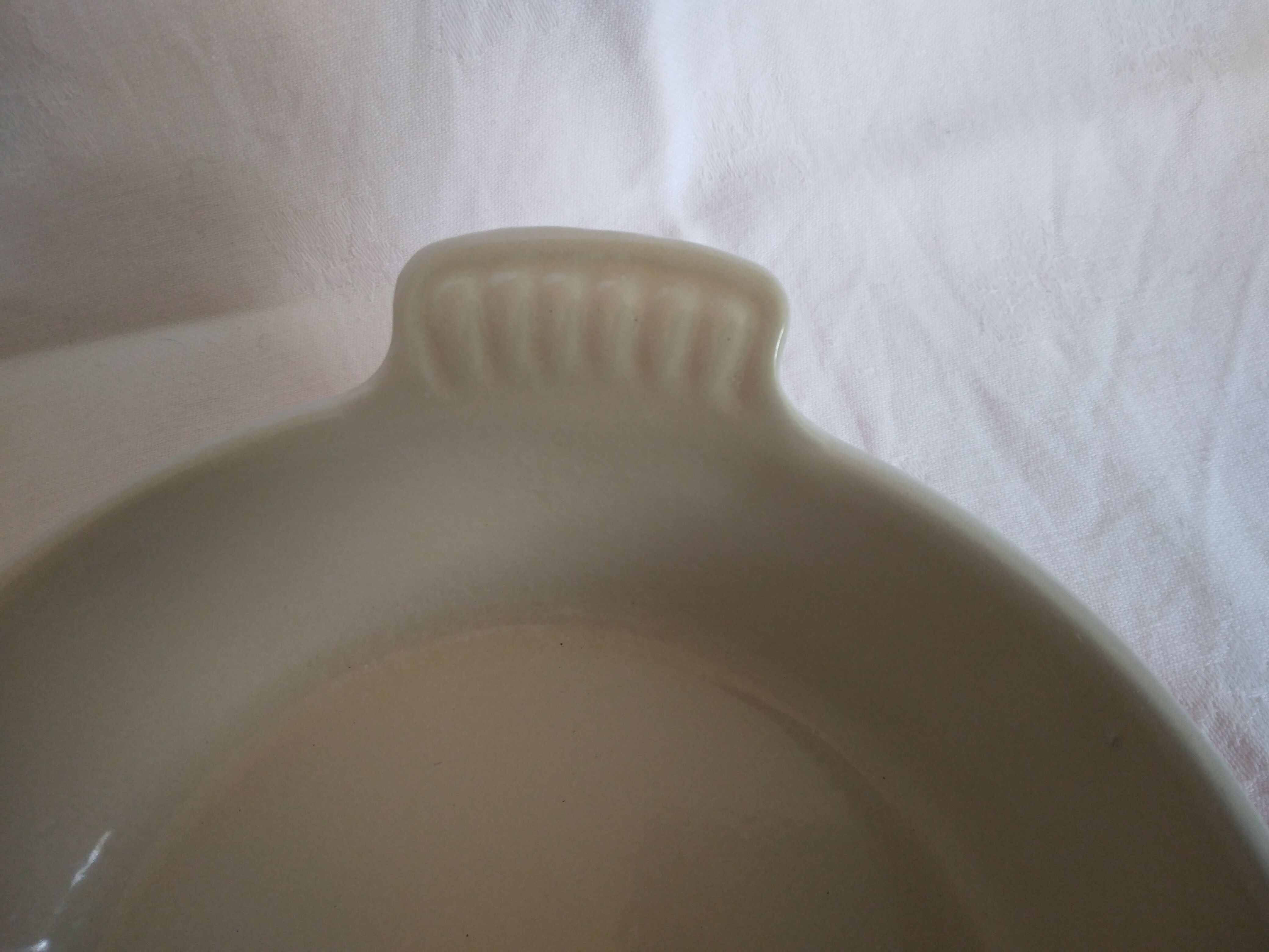 Egg dish Le Creuset orange vintage